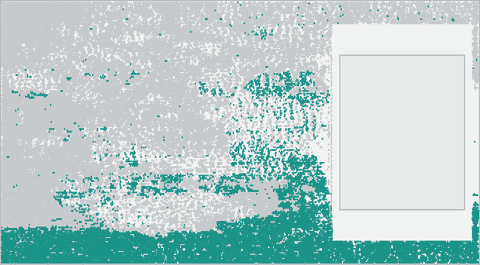 u_core: its cells highlighted on the die