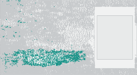 u_host: its cells highlighted on the die