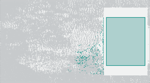 u_mem: its cells highlighted on the die