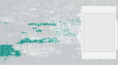 u_sys: its cells highlighted on the die